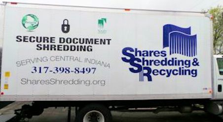 Truck that does our Shredding