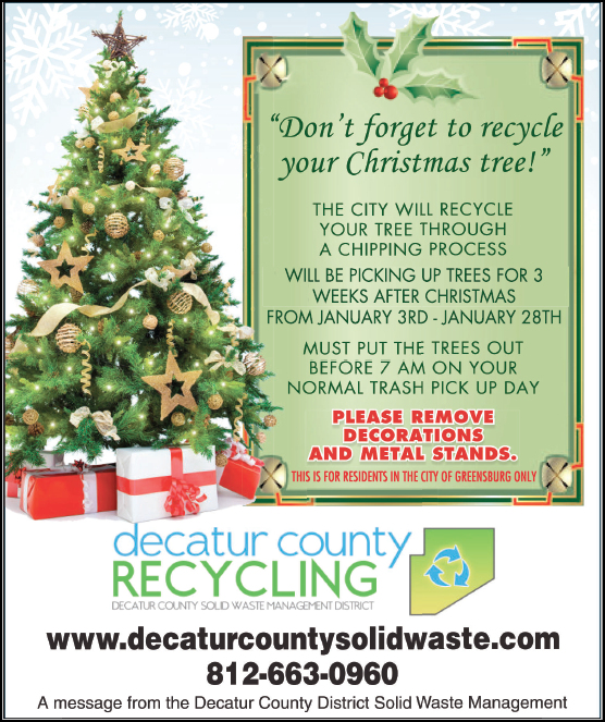 2022 Tree Recycling INformation